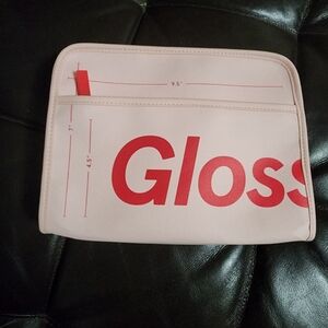 Brand New Glossier Beauty bag with dust bag.